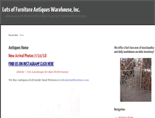 Tablet Screenshot of lotsoffurniture.com
